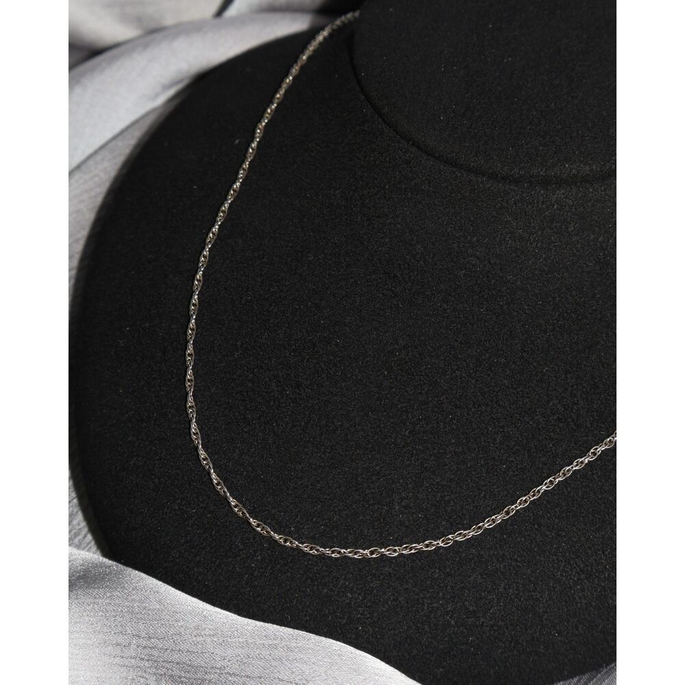James Avery 925 Light Rope Chain Necklace 2.54G / 18in / 1.5mm